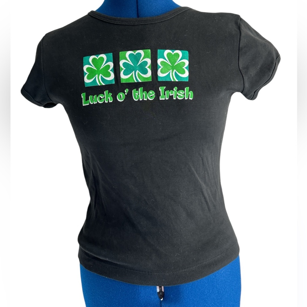 Retro girl rebel St. Patrick’s Day shirt